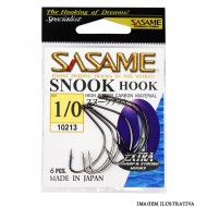 Anzol Sasame Snook Hook Nº 1/0 C/6