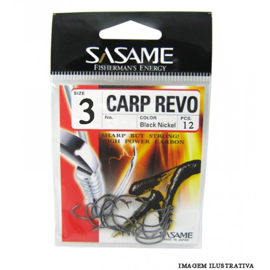 Anzol Sasame Carp Revo Nº 3 C/12
