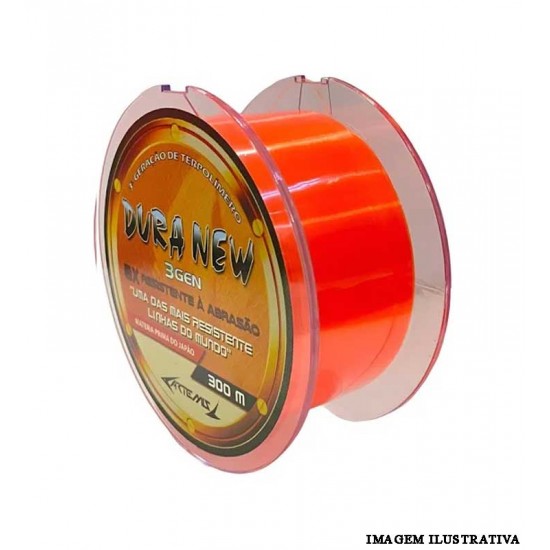 Linha Dura New Laranja 0,37mm - 300m