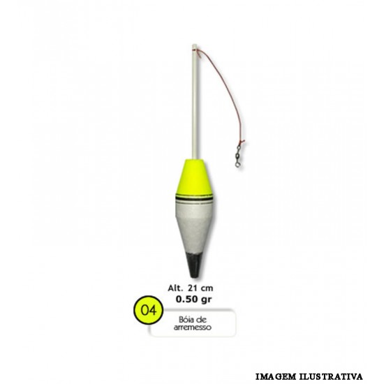 Boia Barão de Arremesso 50g - Amarelo - 04
