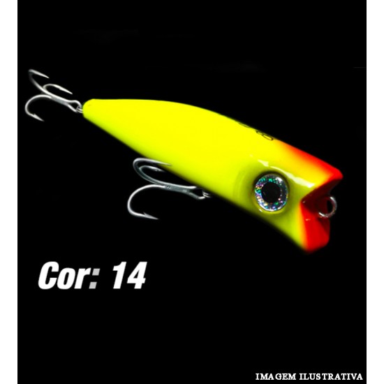 Isca Totó Cor 14 - 10g 7cm- Borboleta