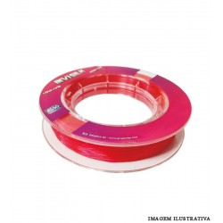 Linha Asso Invisilk 0,35mm/30,6lb 300m Rosa