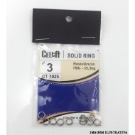 Solid Ring Nº3 78lb c/ 10 - Celta