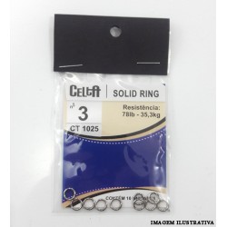 Solid Ring Nº3 78lb c/ 10 - Celta