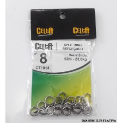 Split Ring Nº8 52lb c/20 – Celta