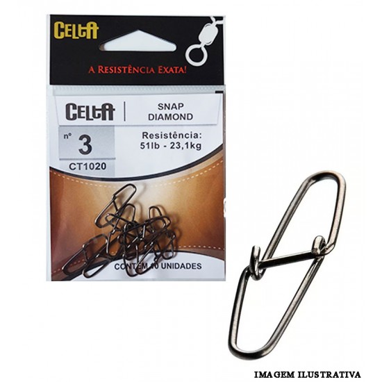 Snap De Pesca Celta Diamond Nº3 CT 1020