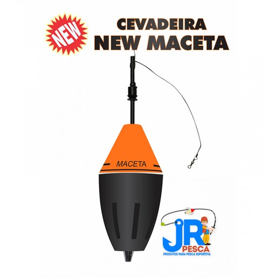 Boia JR Cevadeira New Maceta 70g - Laranja – 163 Boia JR Cevadeira New Maceta 70g - Laranja – 163