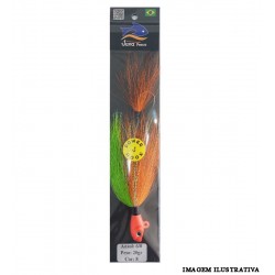 Jig Streamer Scorpion Power Hook 6/0 20g – Cor 08 – Juva Pesca