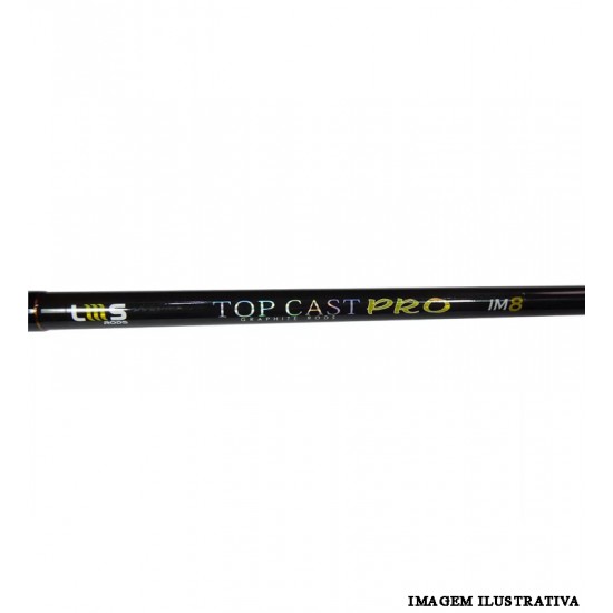 Vara Top Cast PRO IM8 Carretilha 8.0 20-50lb - Lumis