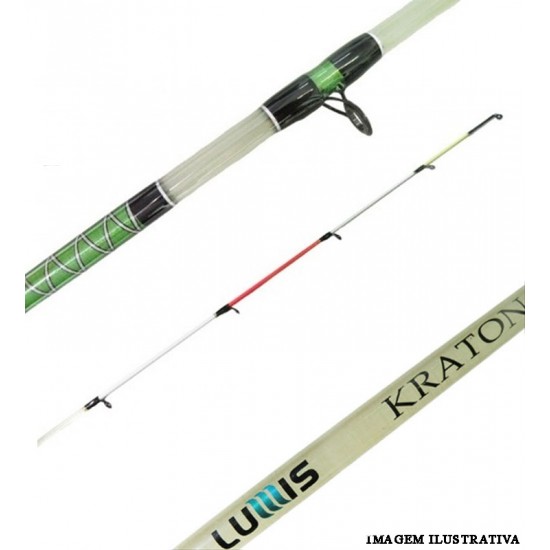 Vara Kraton 1.95m 6-12lb Molinete – 2 partes – Lumis Vara Kraton 1.95m 6-12lb Molinete – 2 partes – Lumis