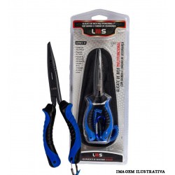 Alicate de Bico 7.0" Lumis com Bainha e Cordão de Segurança