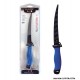 Faca Fileteira para Pesca 6,5" Lumis Azul (Modelo FF-15) com Bainha - Lumis
