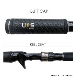 Vara Top Carbon Torayca Carretilha 8.0 - 2,4m - 20-50lb - Lumis