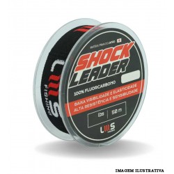 Shock Leader Fluorcarbono 0,48mm 28lb 50m Lumis
