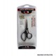 Tesoura Lumis De Linha Multifilamento 14cm C/ Placa Afiadora Preto