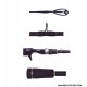 Vara Lumis Crank IM8 Carretilha 2,40m 60Lb 2 Partes - BONE LUMIS GRATÍS - 