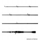 Vara Crazzy Eddy IM7 Carretilha 8’0” - 2.4m 20-50lb - Lumis Vara Crazzy Eddy IM7 Carretilha 8’0” - 2.4m 20-50lb - Lumis