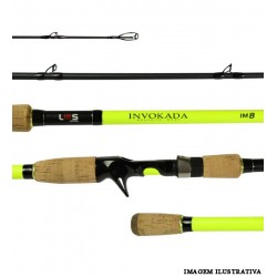 Vara Lumis Invokada Pro Green Lemon 8’0″ 2.40m 20-50lb 2P – Carretilha