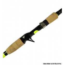 Vara Lumis Invokada Pro Green Lemon 8’0″ 2.40m 20-50lb 2P – Carretilha