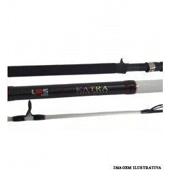 Vara Lumis Katra Carretilha 2,40m 50Lb 2 Partes