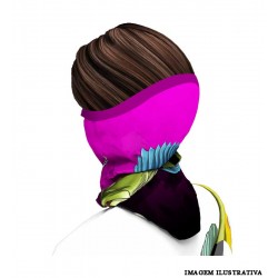Protetor facial para pesca Tucunaré Azul (Rosa Fem.) - Mar Negro