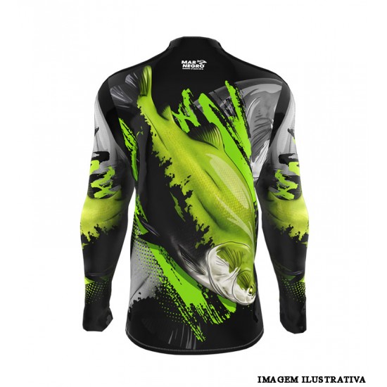 Camiseta Masculina 2021 Tambaqui M - Mar Negro Camiseta Masculina 2021 Tambaqui M - Mar Negro