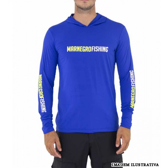 Camiseta Masculina C/ Capuz 2020 Royal Tamanho M - Mar Negro