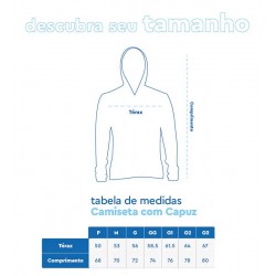 Camiseta Masculina C/ Capuz 2020 Chumbo Tamanho GG - Mar Negro