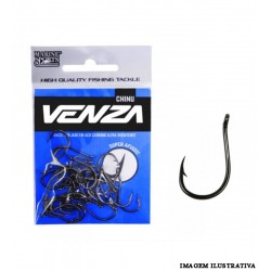 Anzol Venza Chinu Black Nº 04 c/30 - Marine Sports