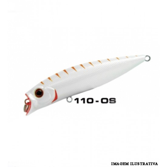 Isca Brava 77 - 7,2g 77mm - Cor 110-OS - Marine Sports Isca Brava 77 - 7,2g 77mm - Cor 110-OS - Marine Sports