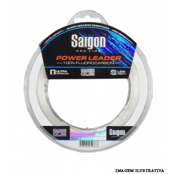 Linha Fluorcarbono Saigon Power Leader - 0.33mm - 50m - Marine Sports