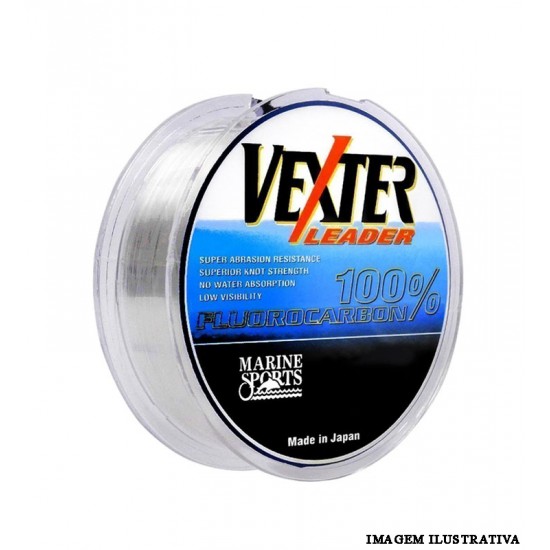 Linha Marine Sports Vexter Fluorocarbon 50m 0.31mm 12.5lb - Leader (líder)
