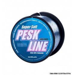 Linha De Monofilamento Pesk Line 0,35mm 15,2lb 300mt