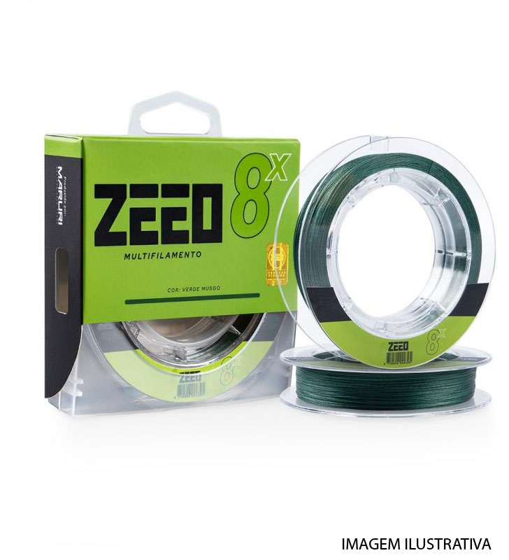 Linha Zeeo Multifilamento 8x 0.27mm 43.4lb Maruri