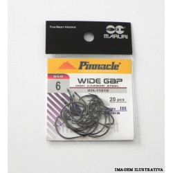 Anzol Wide Gap Nº 6 c/20 - Pinnacle