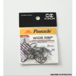 Anzol Wide Gap Nº 08 c/20 - Pinnacle