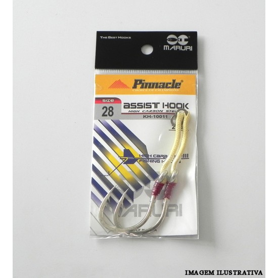 Anzol Assist Hook Nº 28 - c/2 – Pinnacle