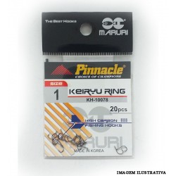 Anzol Keiryu Ring Nº 1 c/20 – Pinnacle