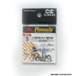 Anzol Keiryu Ring Nº 5 c/20 – Pinnacle