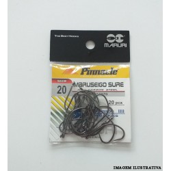 Anzol Maruseigo Sure Nº 20 c/20 - Pinnacle