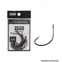 Anzol ZEEO Wide Gap Nº 2/0 - 10un