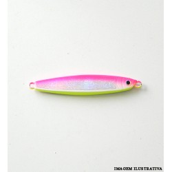 Jig Billy 75g 10cm - Rosa/Laranja/Verde - NS 