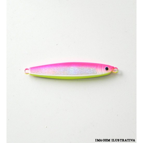 Jig Billy 60g 9cm - Rosa/Laranja/Verde - NS