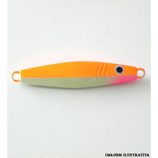 Jig Gumi 75g 8cm - Laranja/Glow -NS