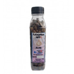 Ração Furadinha Nippo Sabor Alho Ração 28 S/ Furo 120g NOVA EMBALAGEM