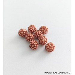 Miçanga Mini Granada 6mm #01 - c/8
