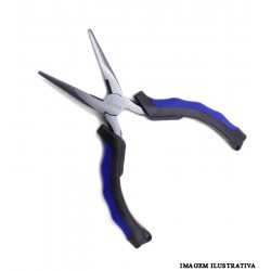 Alicate de bico Okuma 6" Long Nose Pliers - 17cm - Cabo emborrachado