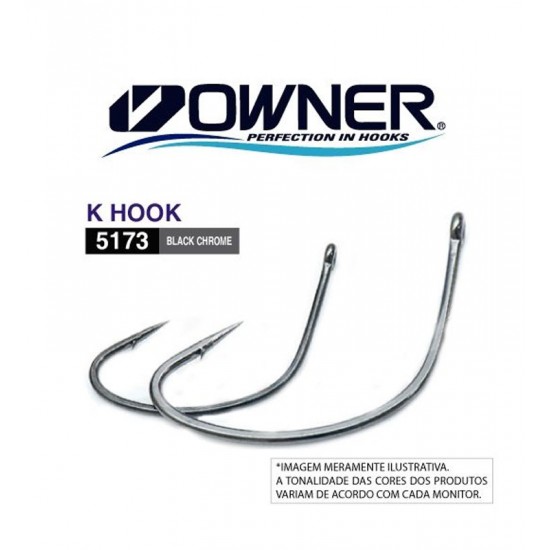 Anzol Owner K-Hook Nº3/0 – c/05