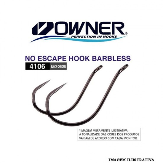 Anzol Owner No Escape Hook Nº 2 – c/08