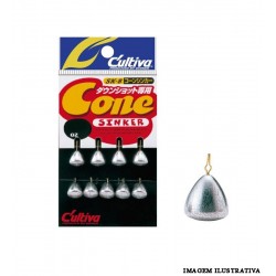 Chumbo Cone Sinker 2,7g- Cultiva